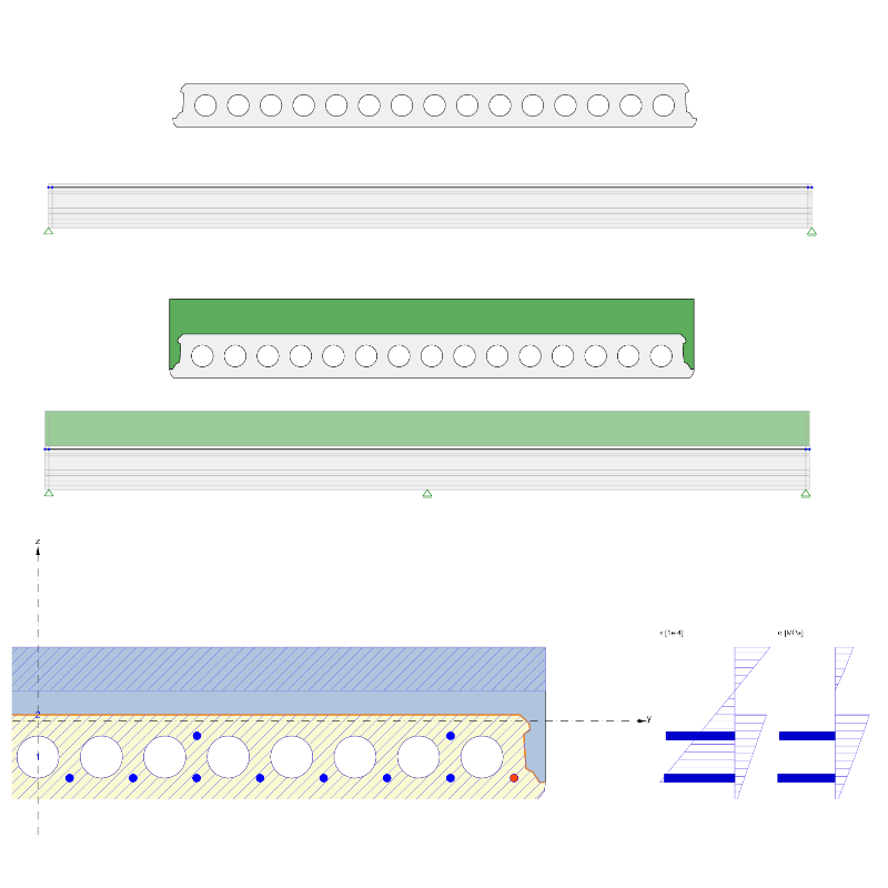 Precast Hollow Core Slab | IDEA StatiCa